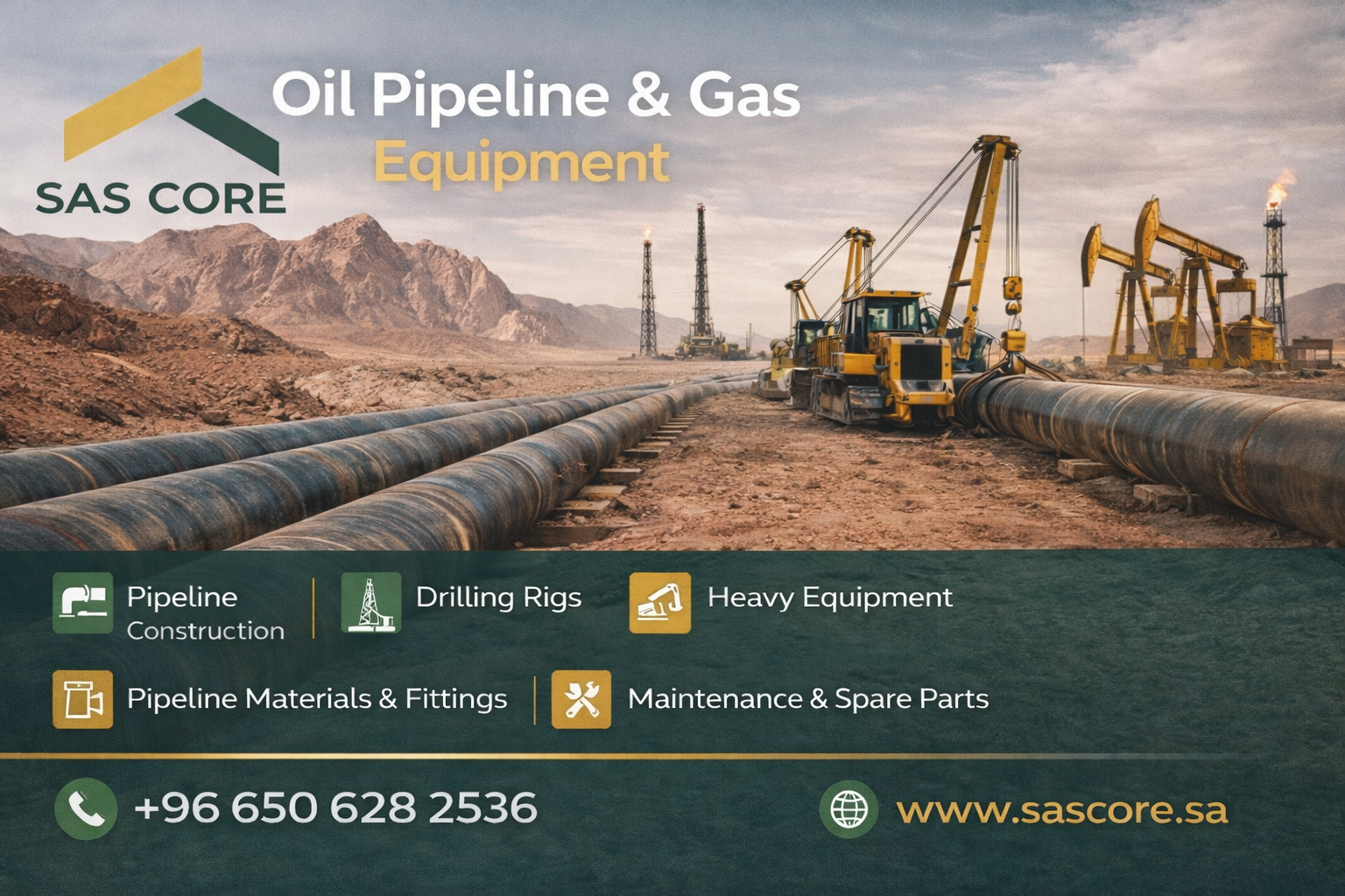 Oil Pipeline & Gas Equipment